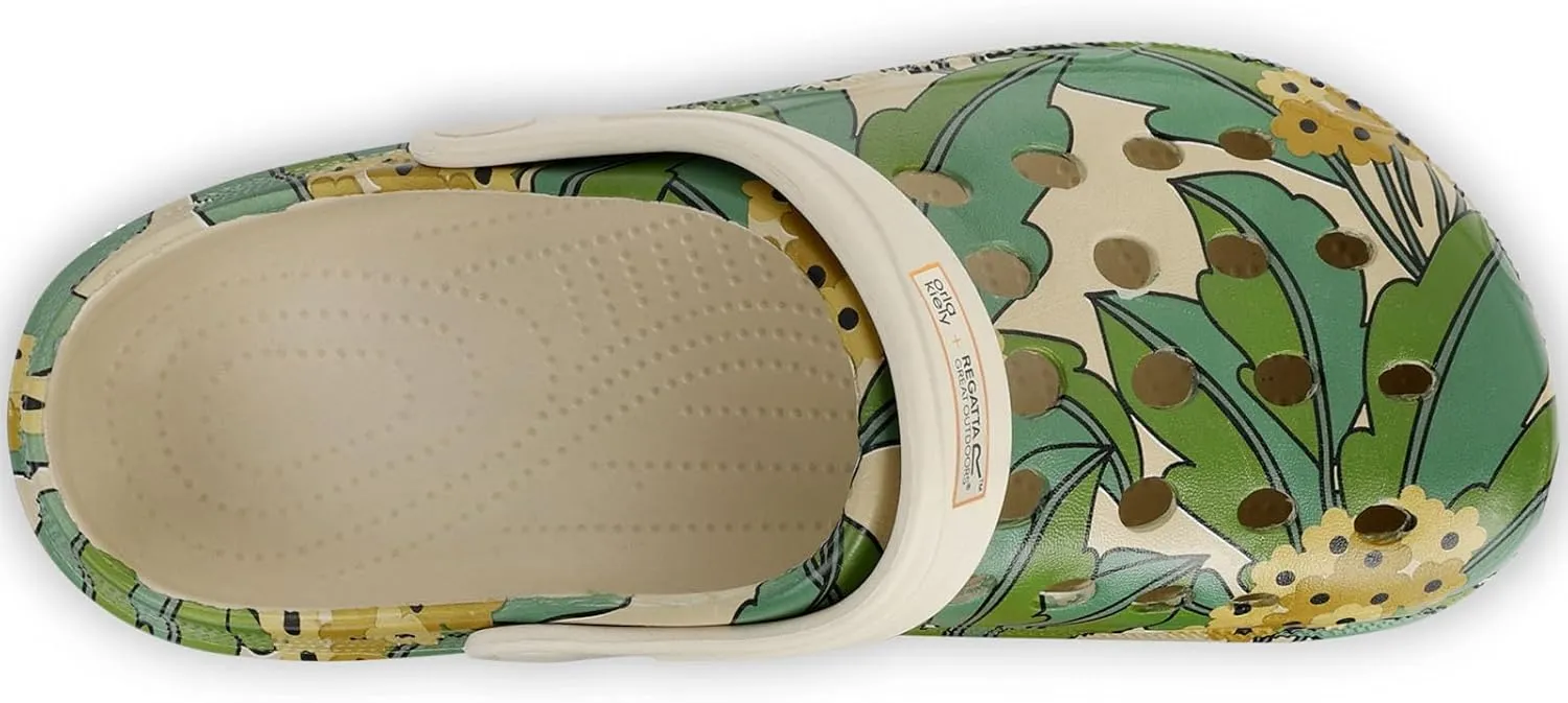 Womens Orla Kiely Casual Summer Beach Poolside Garden Clog Sandals