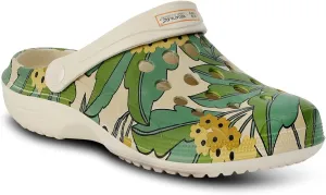 Womens Orla Kiely Casual Summer Beach Poolside Garden Clog Sandals