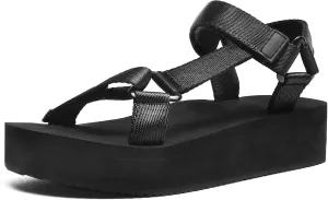 Women's Platform Sport Sandals for women Arch Support Hiking Walking Athletic Beach Water Sandal Outdoor Orthotic Adjustable Lightweight Comfortable Summer Cushion Cute sandalias de mujer