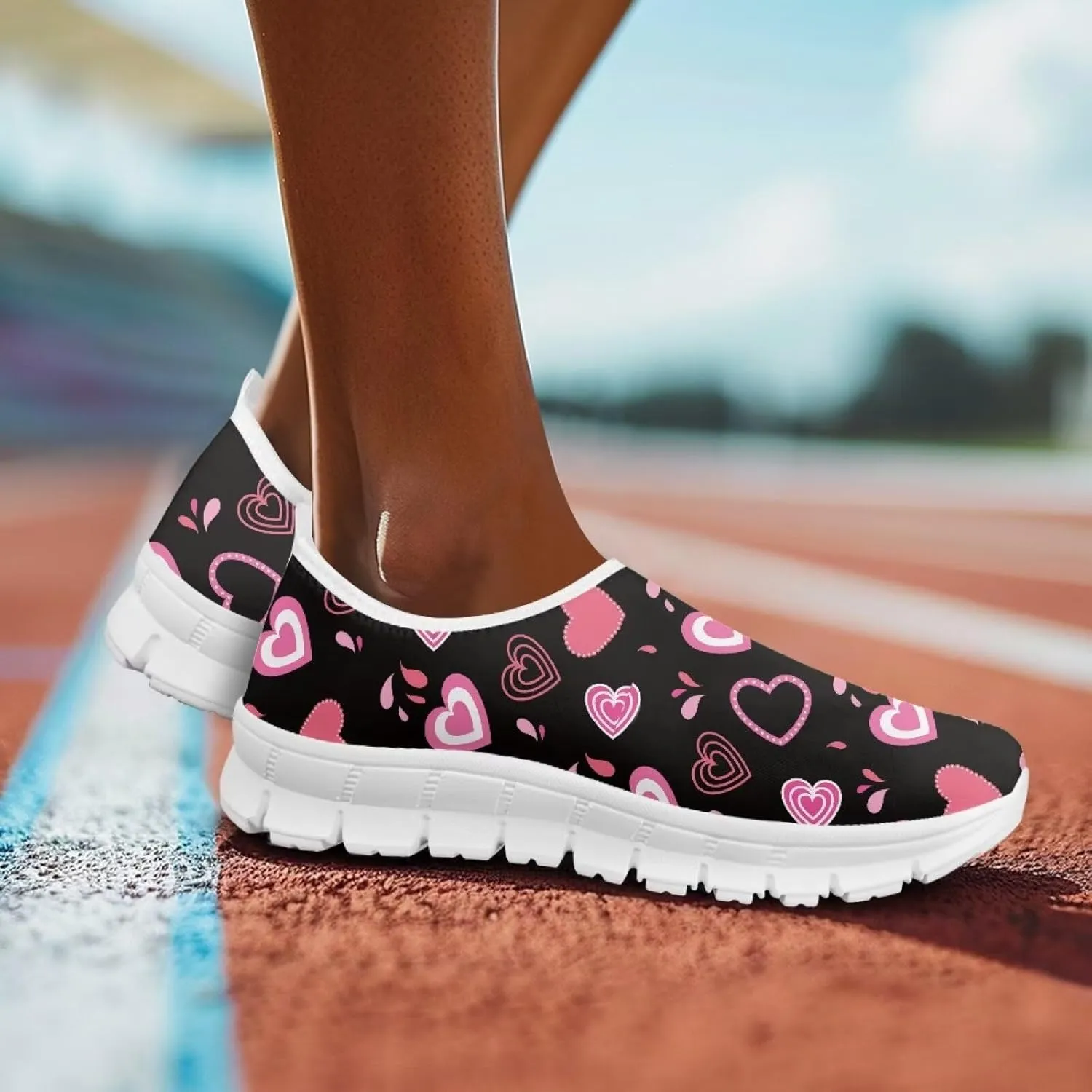 Women's Road Running Shoes Casual Slip in Shoes Travel Shoes for Women