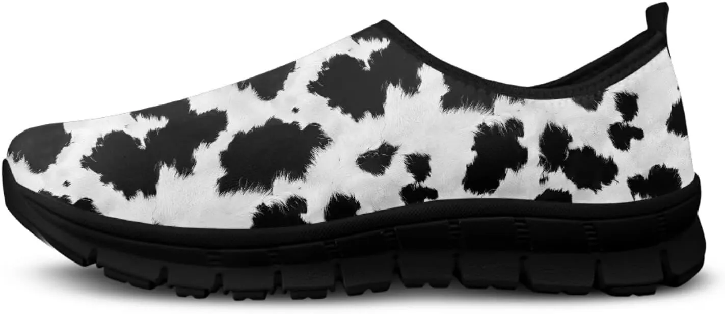 Women's Slip on Sneakers Casual Shoes Loafers Non Slip Breathable Comfortable Walking Sneakers Gifts for Women Girls Black Sole Size 5.5-11.5