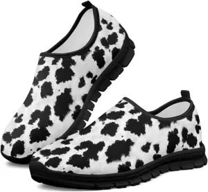 Women's Slip on Sneakers Casual Shoes Loafers Non Slip Breathable Comfortable Walking Sneakers Gifts for Women Girls Black Sole Size 5.5-11.5