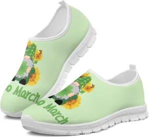 Women's Slip on Sneakers Casual Shoes Loafers Non Slip Breathable Comfortable Walking Sneakers Gifts for Women Girls White Sole Size 5.5-11.5