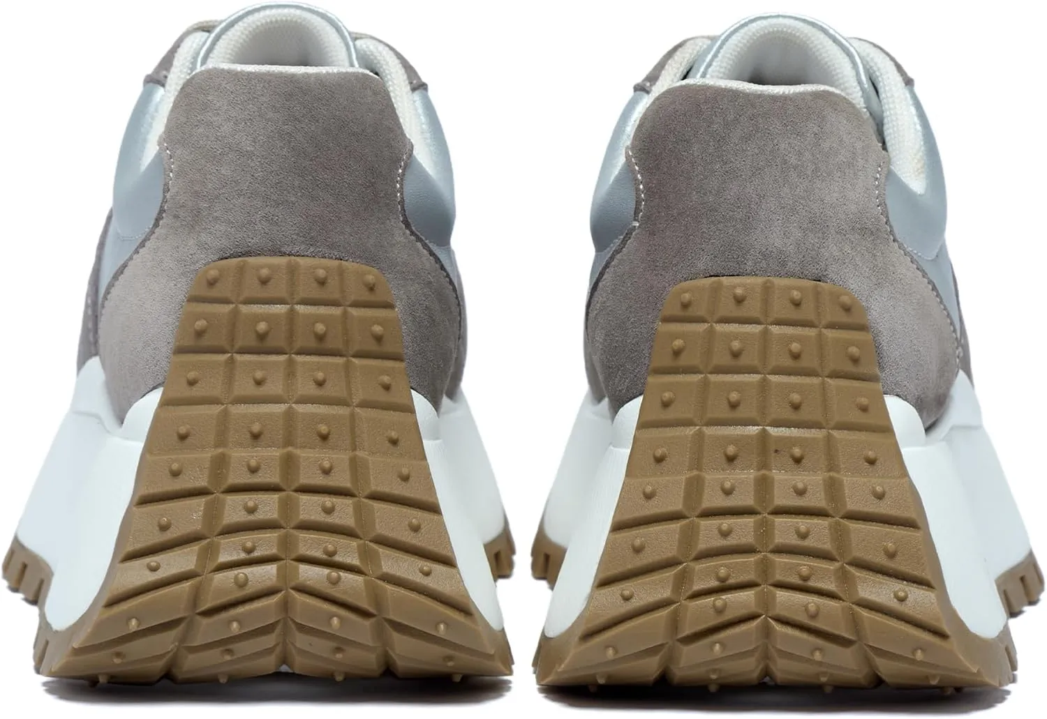Women's Sneakers Platform Height Increase Casual Walking Shoes Low Lace Up Sneakers Comfortable Non-Slip Women's Shoes
