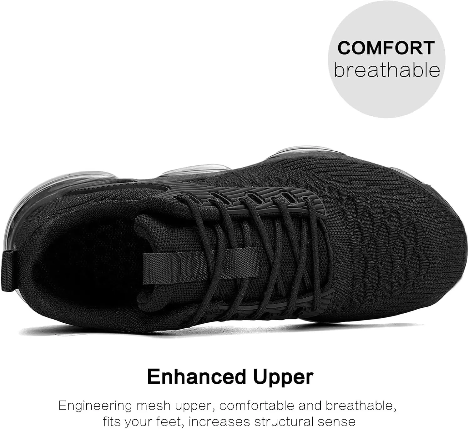 Womens Walking Running Shoes Air Cushion Basketball Sneakers Fashion Tennis Breathable Sport Gym Fitness Cross Trainers Shoes