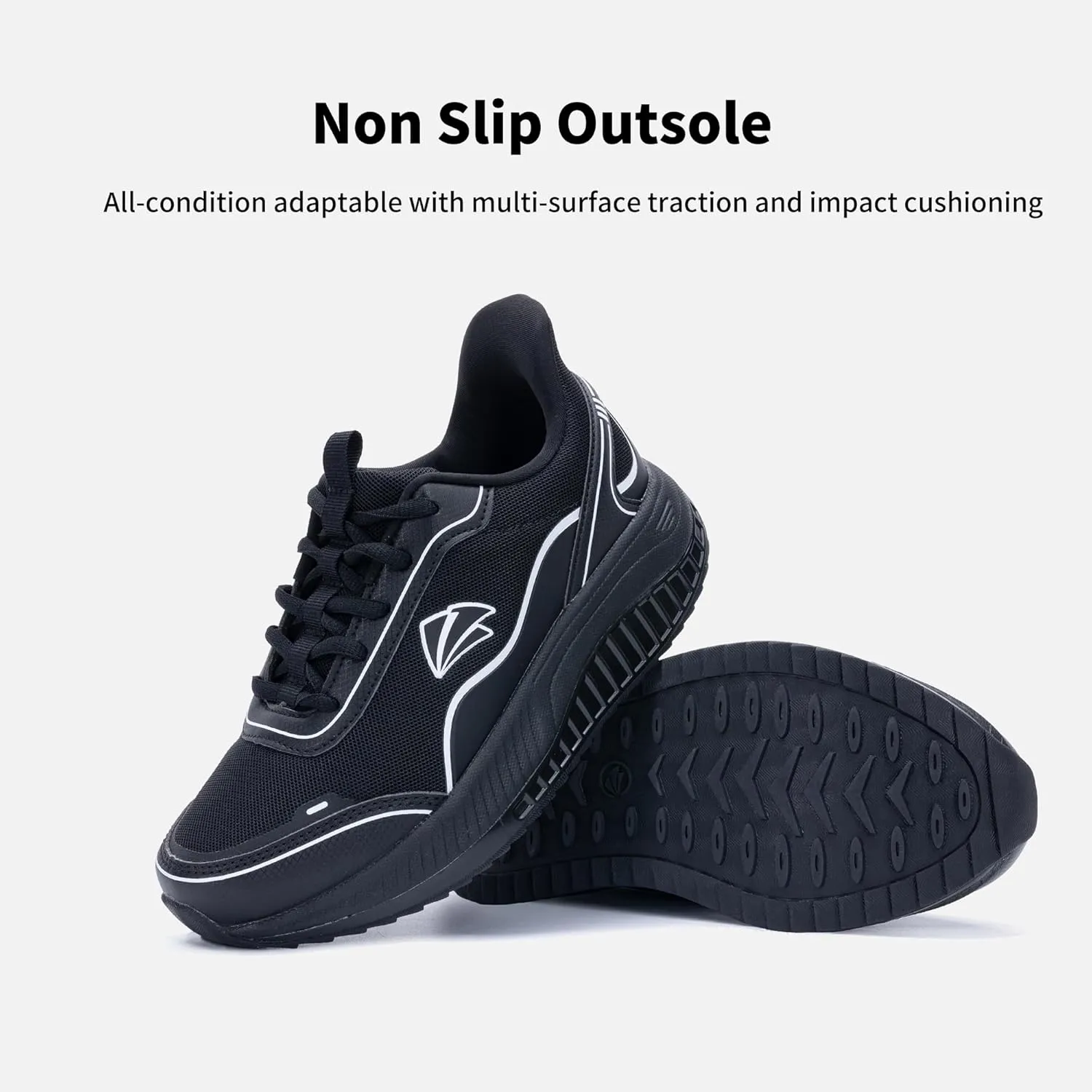 Womens Walking Shoes Arch Support Plantar Fasciitis Sneakers Cushion Pain Relief Tennis