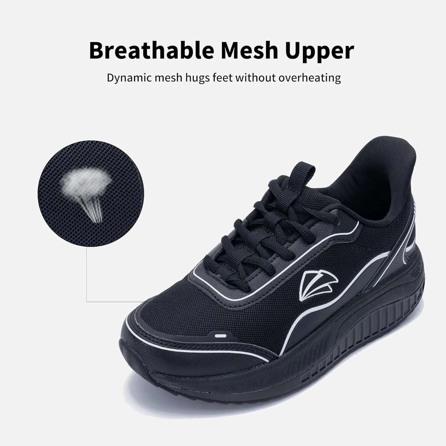 Womens Walking Shoes Arch Support Plantar Fasciitis Sneakers Cushion Pain Relief Tennis