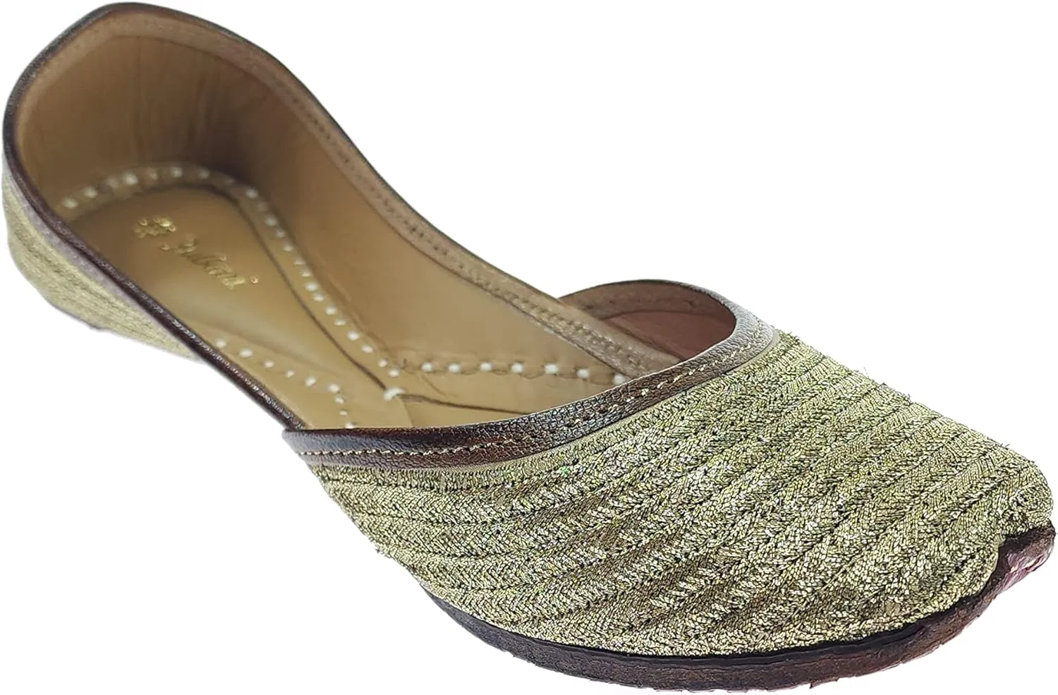 Women's Zangira Genuine Soft Leather Jutis | Bite and Pinch Free Juttis | Punjabi Formal Jutti | Girl's Casual Flat jooti Ladies Mojari | Office Ethnic Bellies Juti |