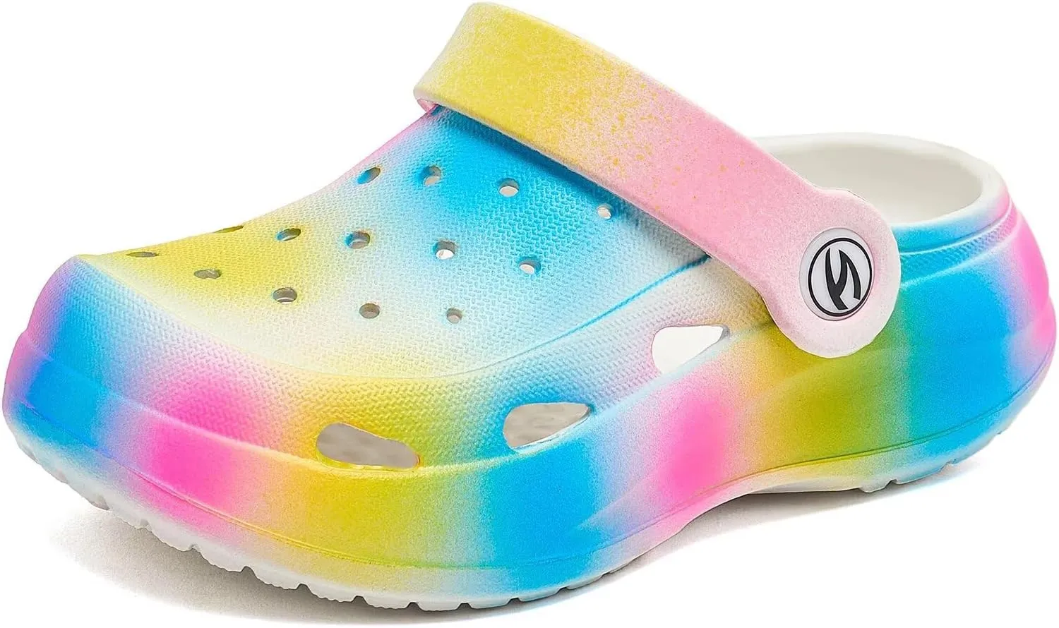 WOUEOI Boys Girls Garden Shoes Toddler Cartoon Slides Sandals Kids Clogs