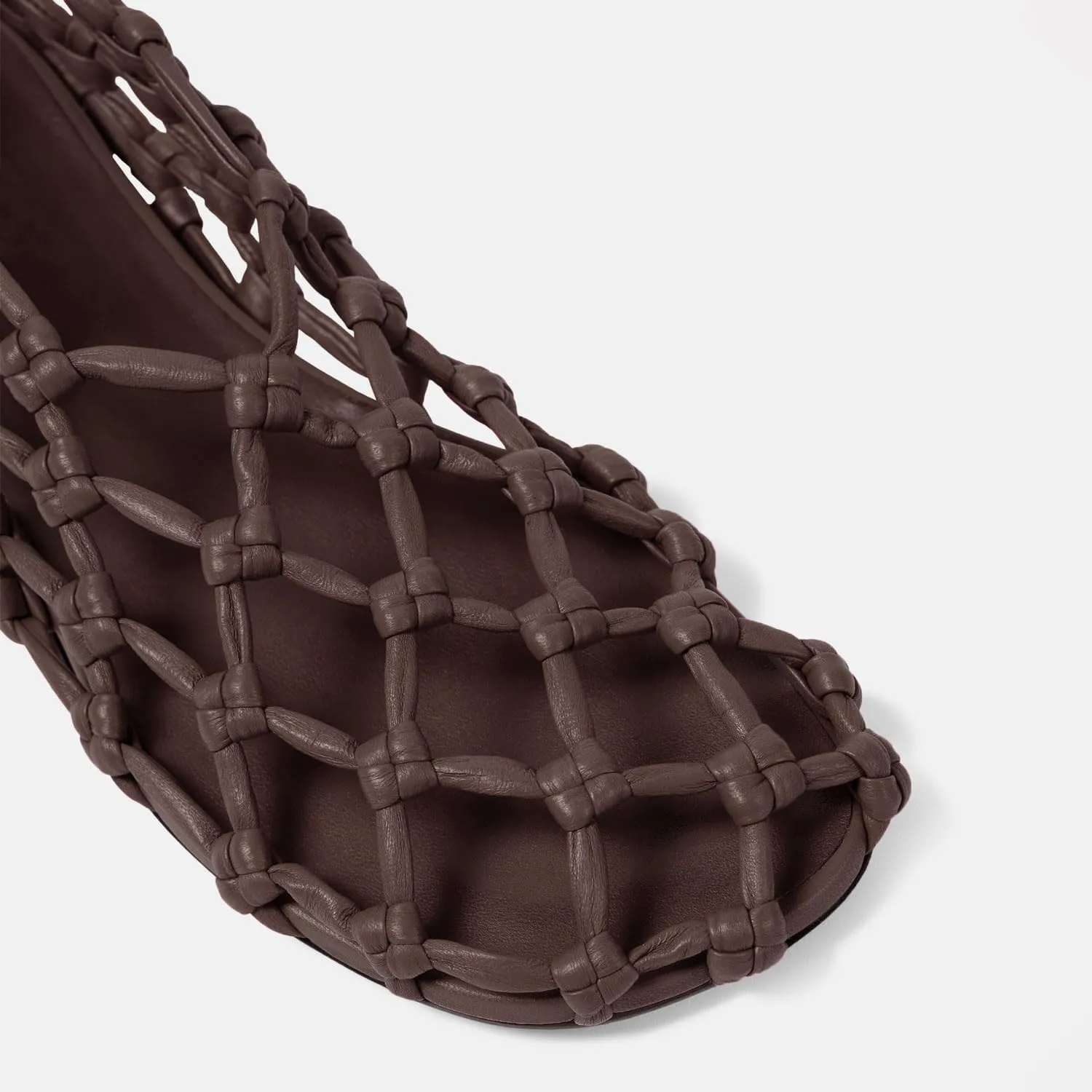 Woven Mesh Ballet Flats for Women Hollow Beach Ballerina Flats Comfortable Casual Slip on Mary Jane Jelly Shoes