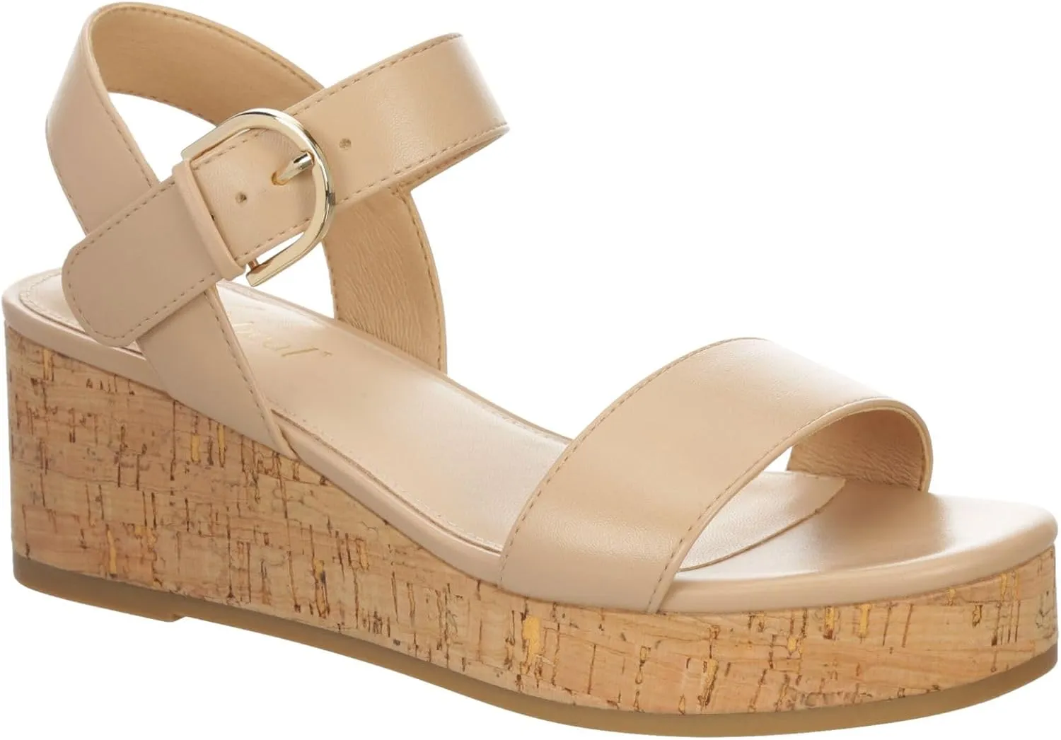 XAPPEAL Catherine - Women's Casual Open Toe Summer Platform Wedge Sandals