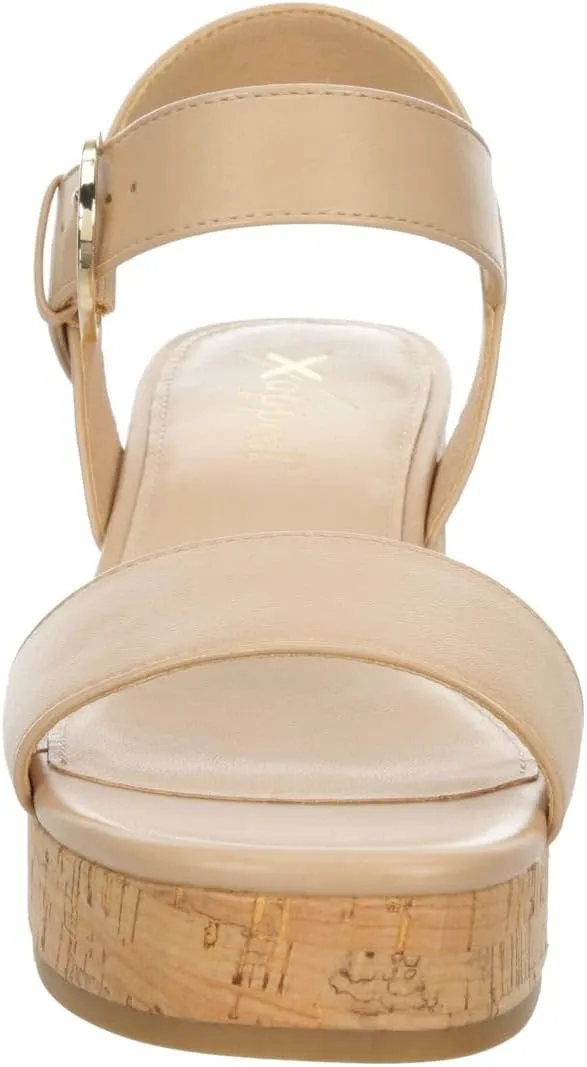 XAPPEAL Catherine - Women's Casual Open Toe Summer Platform Wedge Sandals