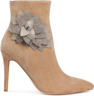 Yarrow Rhinestones Petal Detail Boots