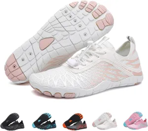 Zureto Hike Barefoot Footwear for Womens Mens, Unisex Waterproof Non-Slip Trail Running Barefoot Shoes Sandals