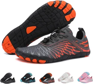 Zureto Hike Barefoot Footwear for Womens Mens, Unisex Waterproof Non-Slip Trail Running Barefoot Shoes Sandals