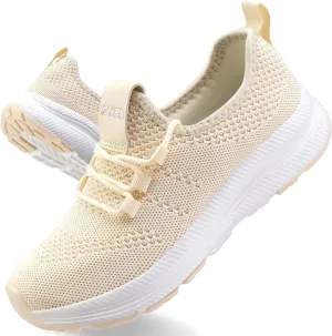 ZYEN Wide Toe Box Shoes Women Non-Slip Ultra Light Running Sneakers Extra Wide Feet Arch Support Walking Shoes Tennis Diabetes Breathable Gym Workouts 6-12